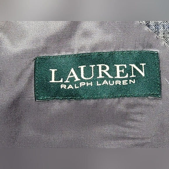 Lauren Ralph Lauren Men's Wool Blend Gray 2 Button Blazer Sportcoat 46R - Picture 4 of 14